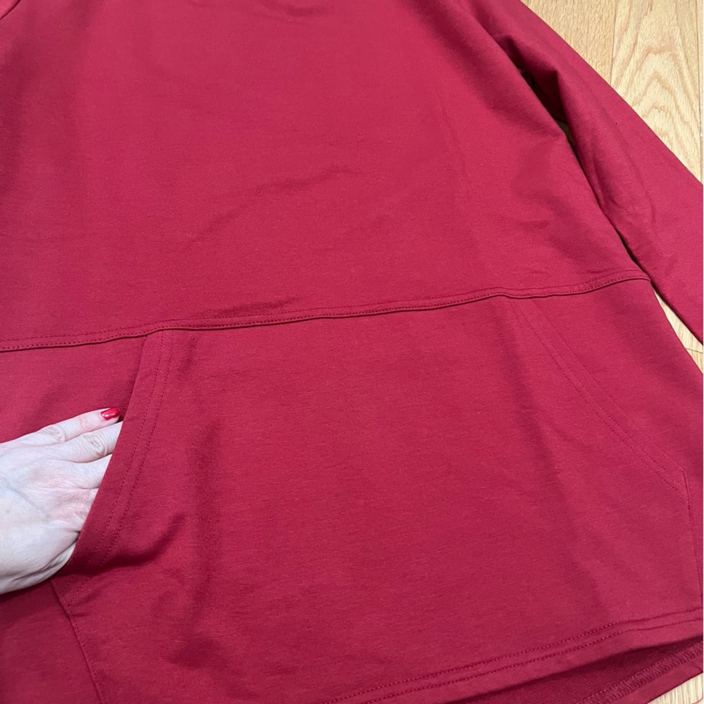 Blondie Apparel Hillside Red Sweater - Picture 6 of 10